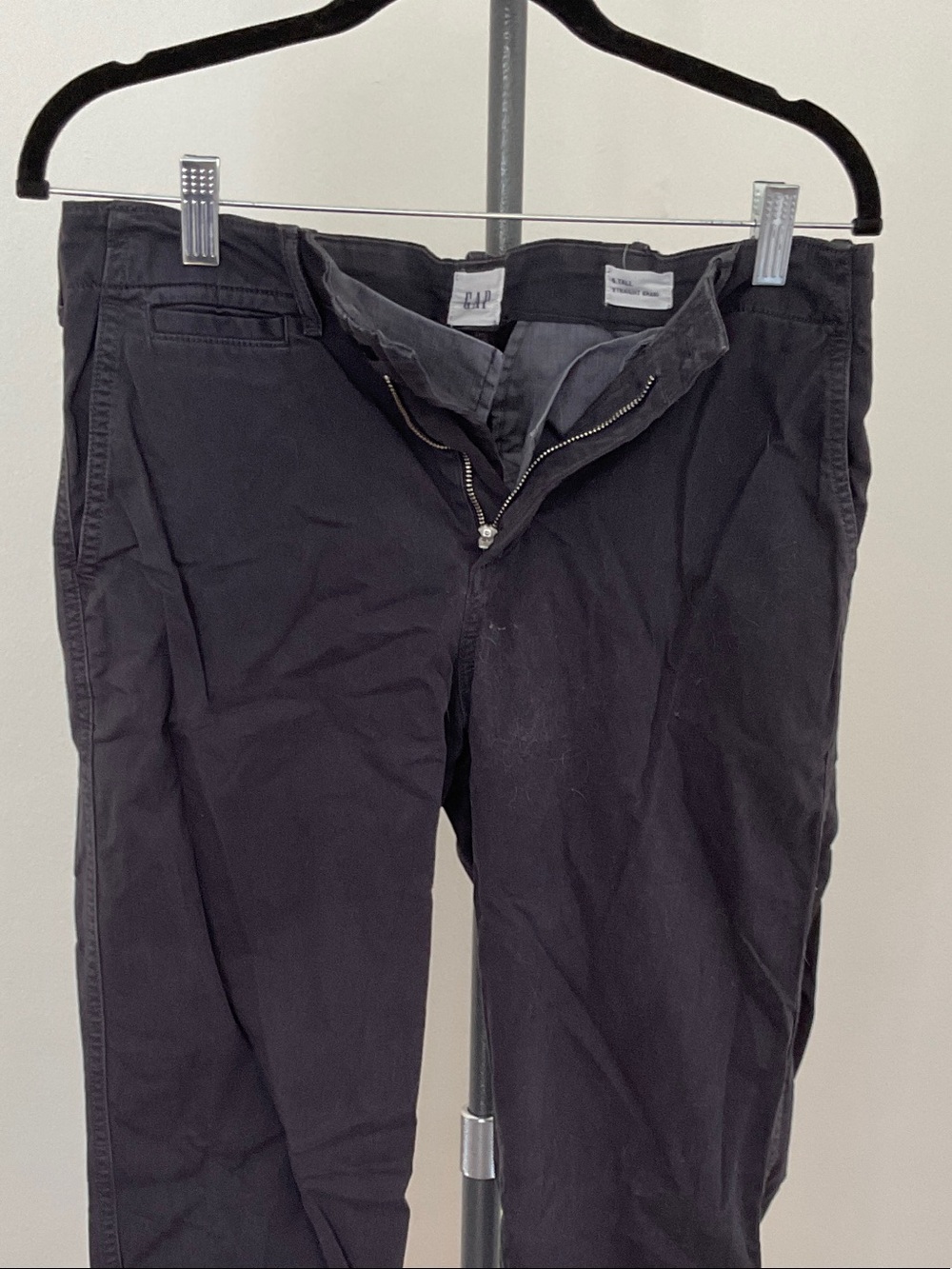 GAP Men's Dark Black Chino Pants